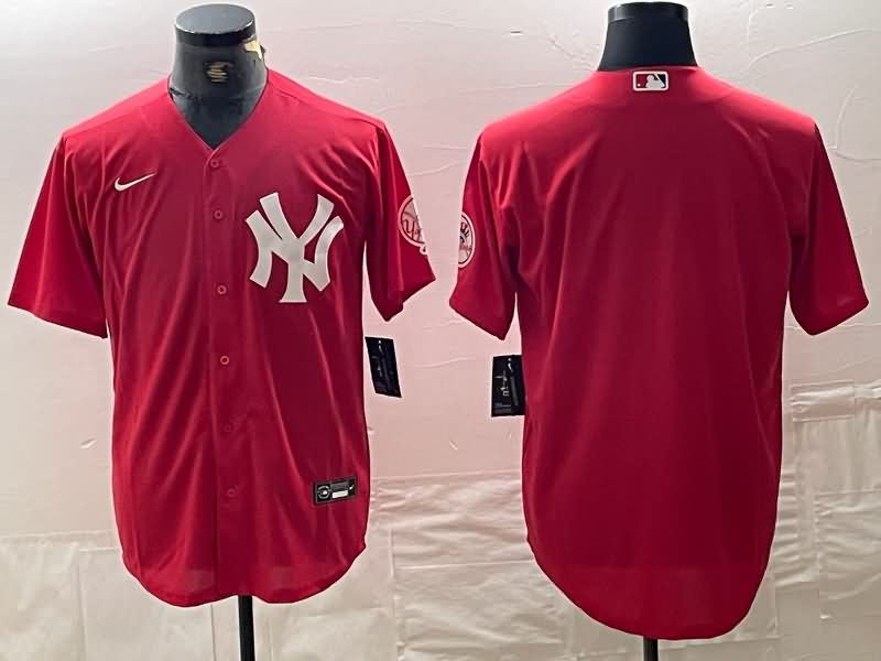 New York Yankees Red MLB Jersey