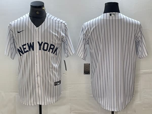 New York Yankees White MLB Jersey 05