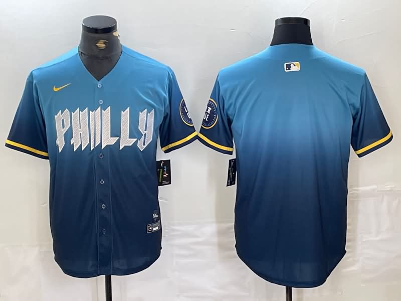 Philadelphia Phillies Blue MLB Jersey
