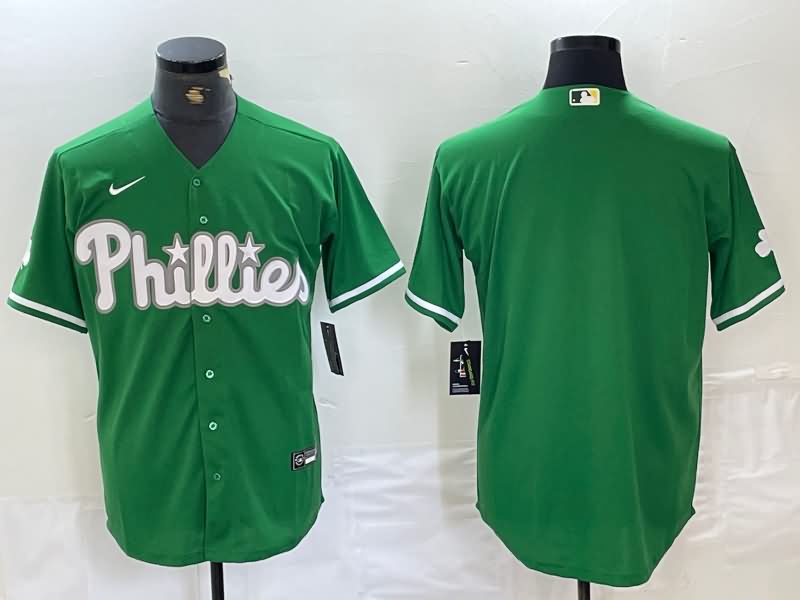 Philadelphia Phillies Green MLB Jersey
