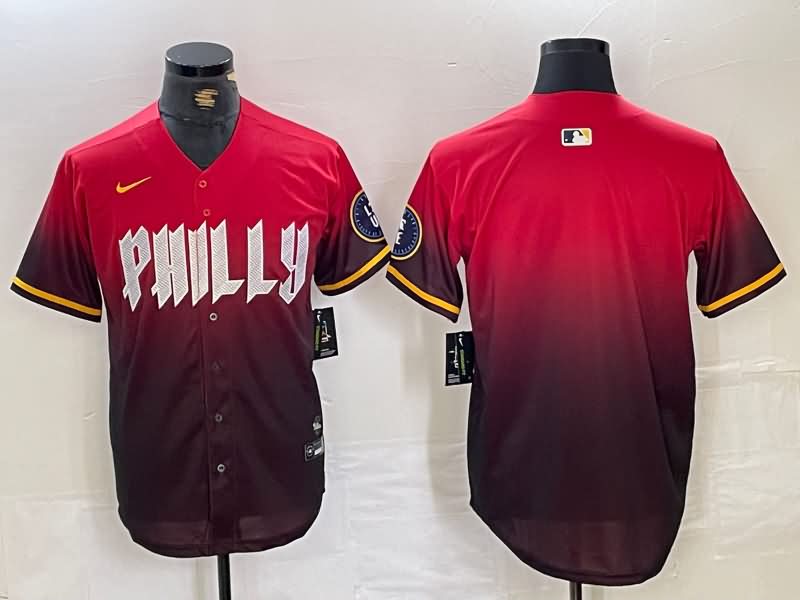 Philadelphia Phillies Red MLB Jersey 04