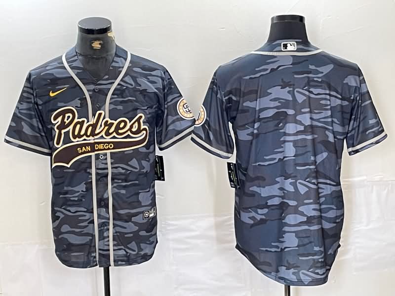 San Diego Padres Camouflage MLB Jersey