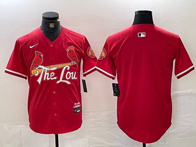 St. Louis Cardinals Red MLB Jersey 02