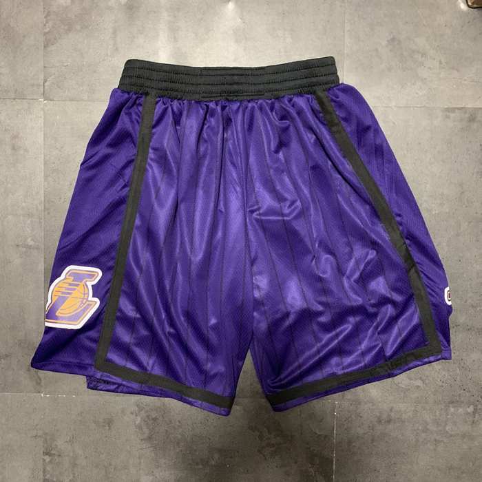 Los Angeles Lakers Purple City Basketball Shorts
