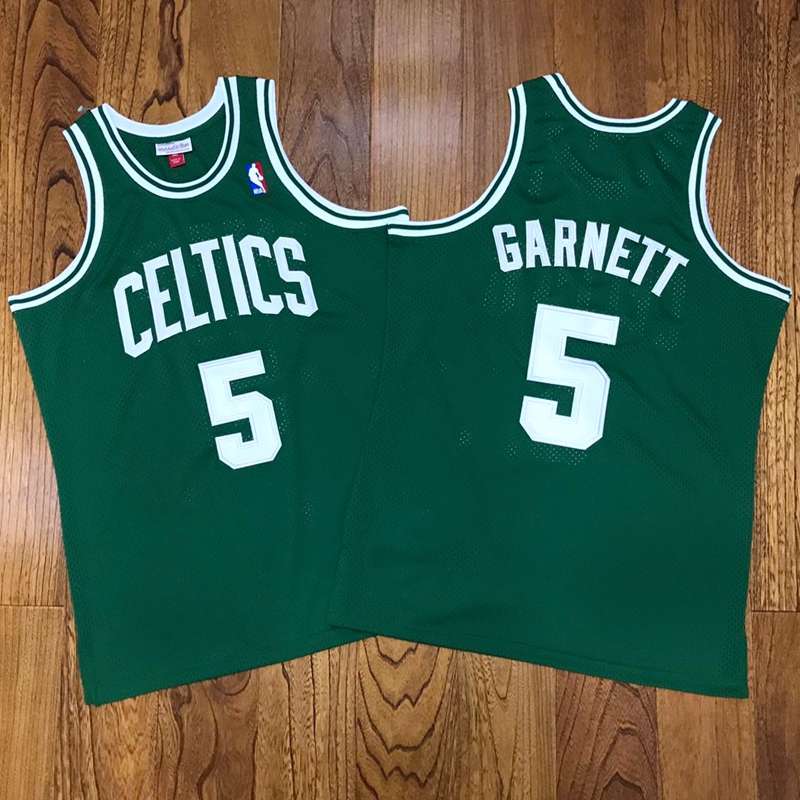 2007/08 Boston Celtics GARNETT #5 Green Classics Basketball Jersey (Closely Stitched)