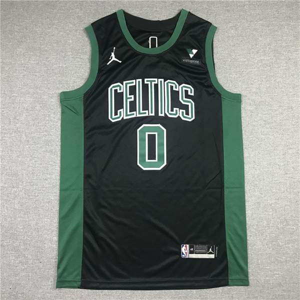 20/21 Boston Celtics TATUM #0 Black AJ Basketball Jersey (Stitched)