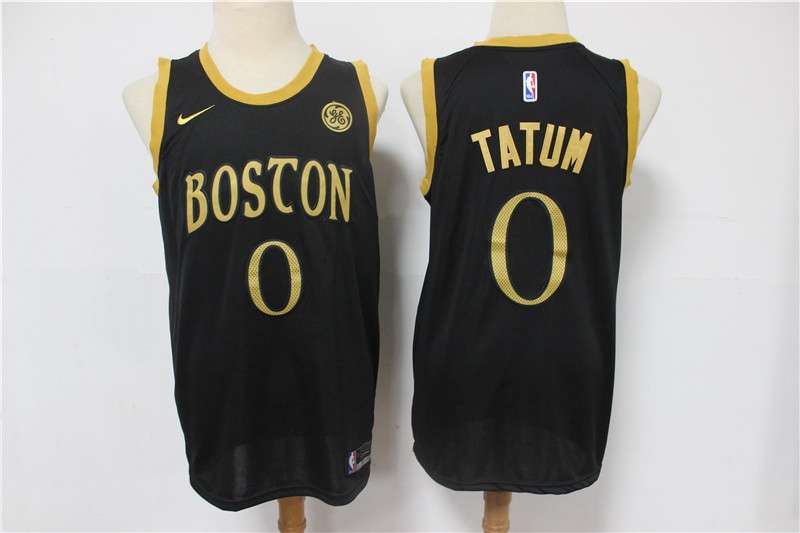 20/21 Boston Celtics TATUM #0 Black Basketball Jersey (Stitched)