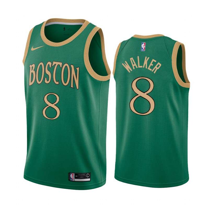 2020 Boston Celtics WALKER #8 Green City Basketball Jersey (Stitched)