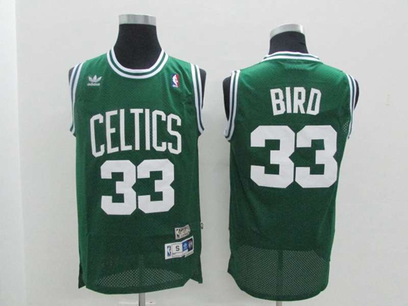 Boston Celtics BIRD #33 Green Classics Basketball Jersey 02 (Stitched)