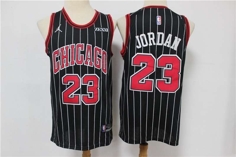 20/21 Chicago Bulls JORDAN #23 Black Basketball Jersey (Stitched)