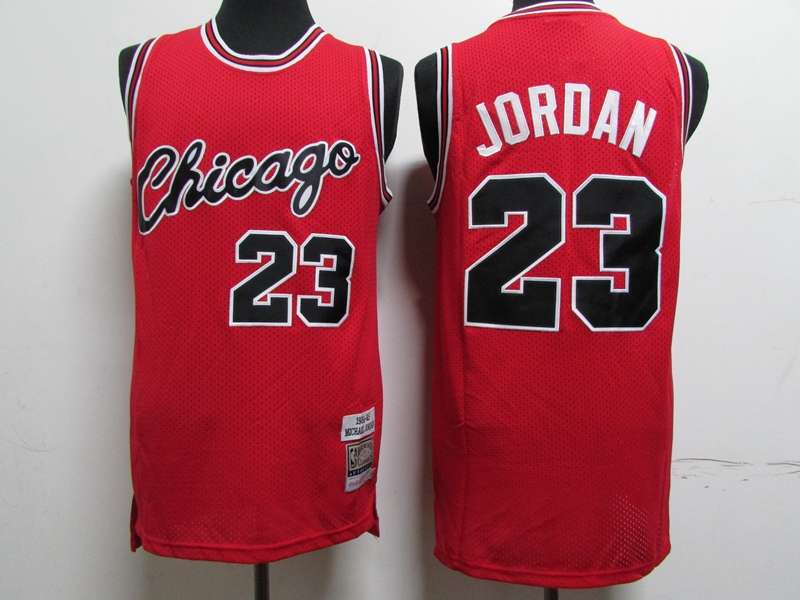 1984/85 Chicago Bulls JORDAN #23 Red Classics Basketball Jersey (Stitched)