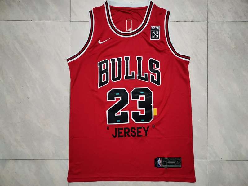 1985 Chicago Bulls JORDAN #23 Red Classics Basketball Jersey (Stitched)
