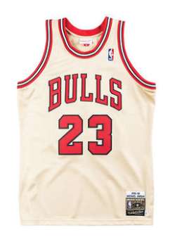 1995/96 Chicago Bulls JORDAN #23 White Classics Basketball Jersey (Stitched)