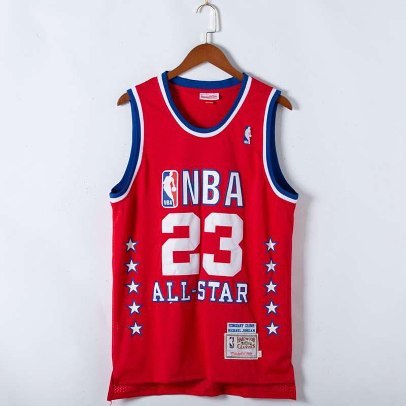 1998 Chicago Bulls JORDAN #23 Red ALL-STAR Classics Basketball Jersey (Stitched)