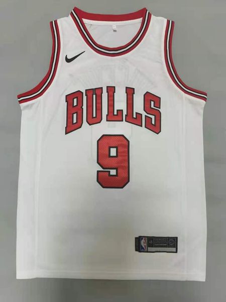20/21 Chicago Bulls BULLS #9 White Basketball Jersey (Stitched)