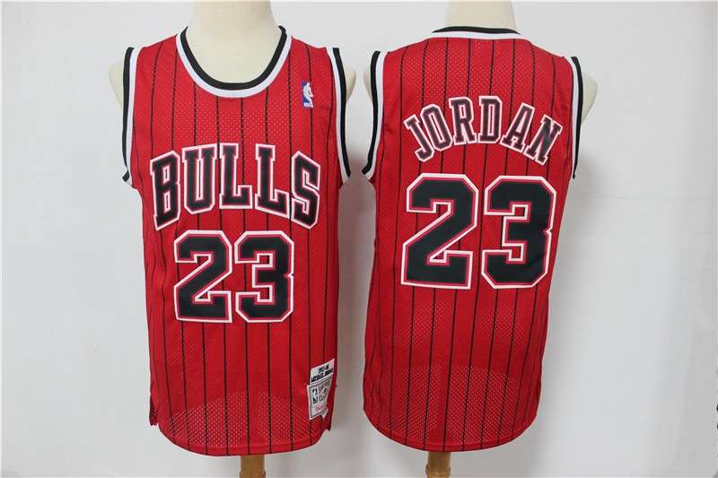 Chicago Bulls JORDAN #23 Red Classics Basketball Jersey 03 (Stitched)