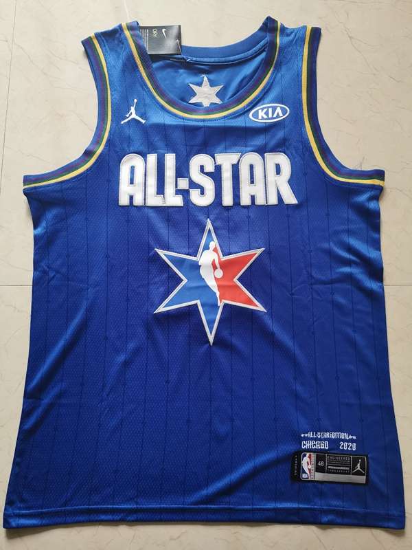 2020 Dallas Mavericks DONCIC #77 Blue ALL-STAR Basketball Jersey (Stitched)