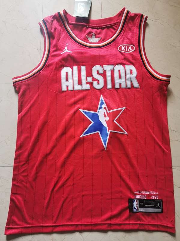 2020 Dallas Mavericks DONCIC #77 Red ALL-STAR Basketball Jersey (Stitched)