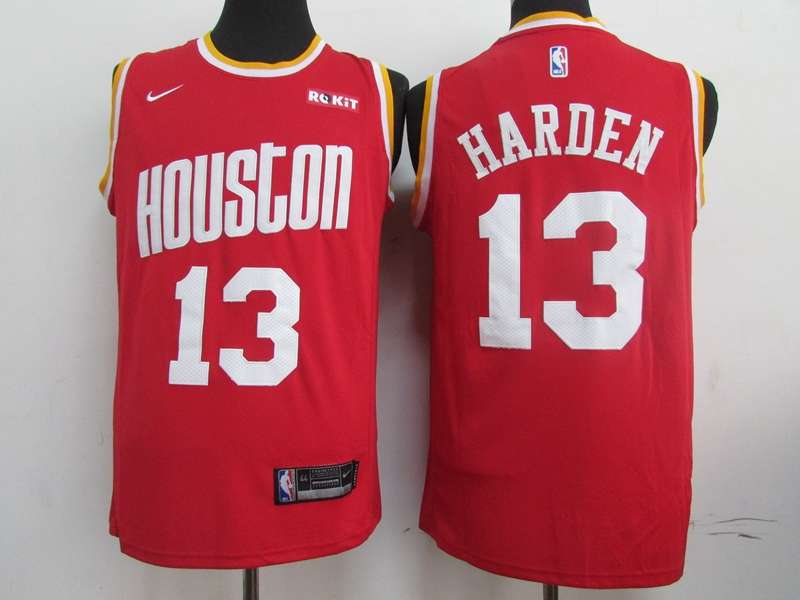 2020 Houston Rockets HARDEN #13 Red Basketball Jersey (Stitched)