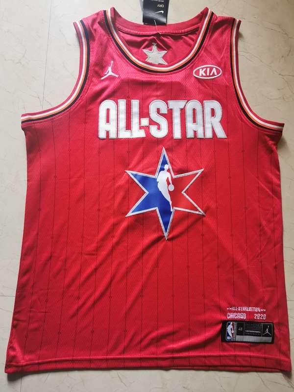 2020 Houston Rockets HARDEN #13 Red ALL-STAR Basketball Jersey (Stitched)