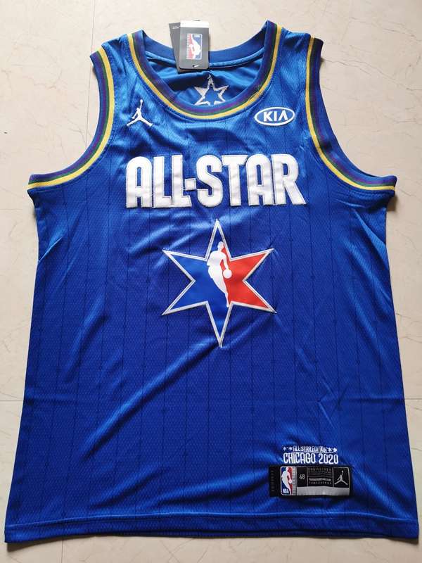 2020 Los Angeles Clippers LEONARD #2 Blue ALL-STAR Basketball Jersey (Stitched)