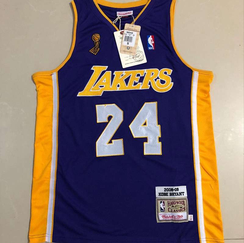 2008/09 Los Angeles Lakers BRYANT #24 Purple Champion Classics Basketball Jersey (Closely Stitched)