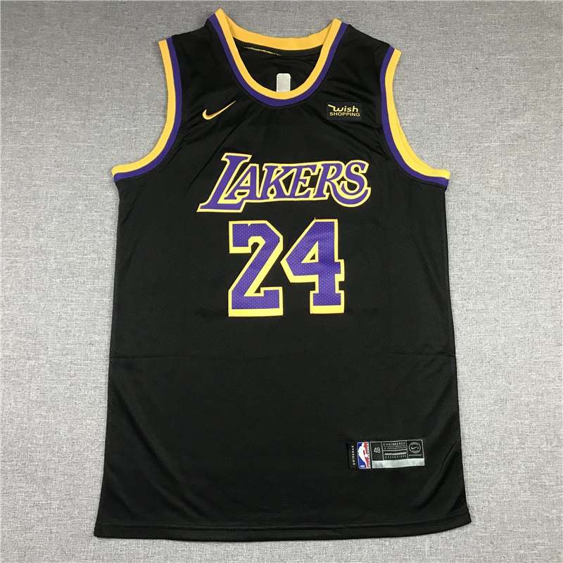20/21 Los Angeles Lakers BRYANT #24 Black Basketball Jersey (Stitched)