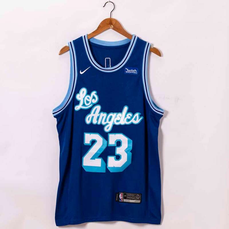 20/21 Los Angeles Lakers JAMES #23 Blue Basketball Jersey (Stitched)
