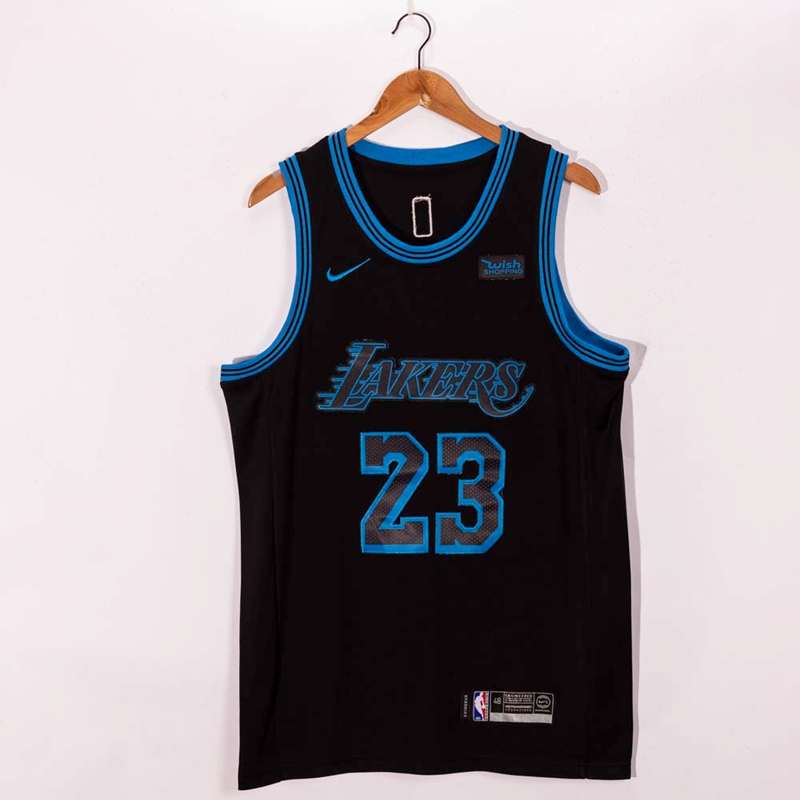 20/21 Los Angeles Lakers JAMES #23 Black City Basketball Jersey (Stitched)