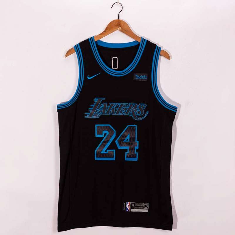 20/21 Los Angeles Lakers BRYANT #24 Black City Basketball Jersey (Stitched)