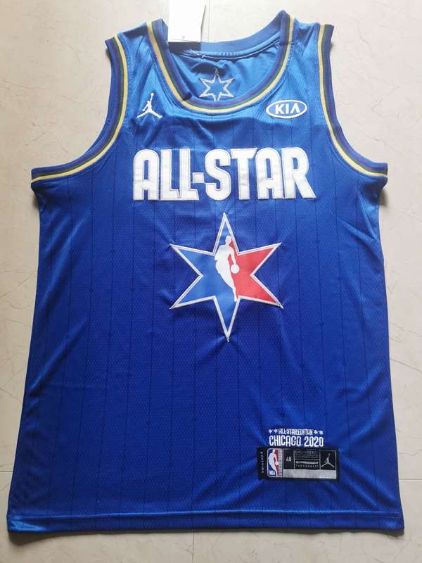 2020 Los Angeles Lakers BRYANT #24 Blue ALL-STAR Basketball Jersey (Stitched)