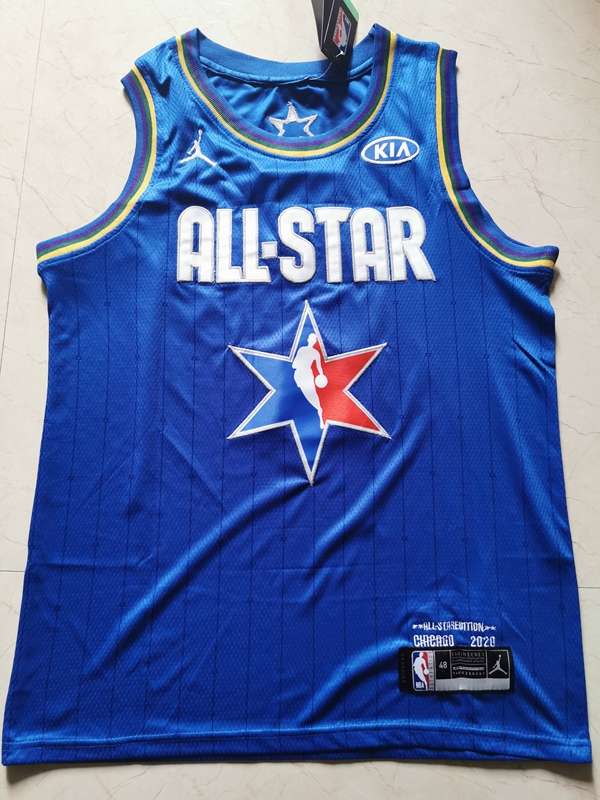2020 Los Angeles Lakers DAVIS #3 Blue ALL-STAR Basketball Jersey (Stitched)