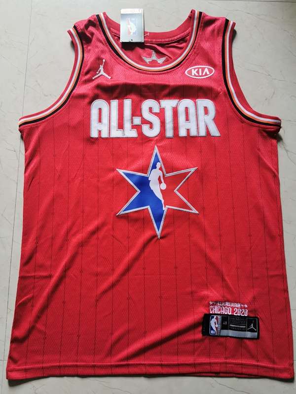2020 Los Angeles Lakers BRYANT #24 Red ALL-STAR Basketball Jersey (Stitched)