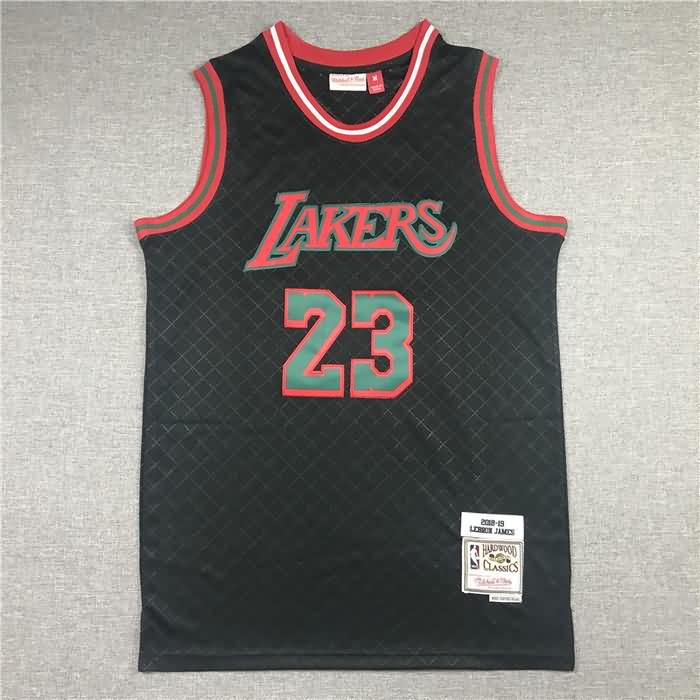 2018/19 Los Angeles Lakers JAMES #23 Black Classics Basketball Jersey (Stitched)