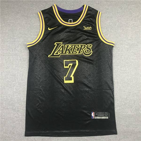 2020 Los Angeles Lakers ANTHONY #7 Black City Basketball Jersey (Stitched)