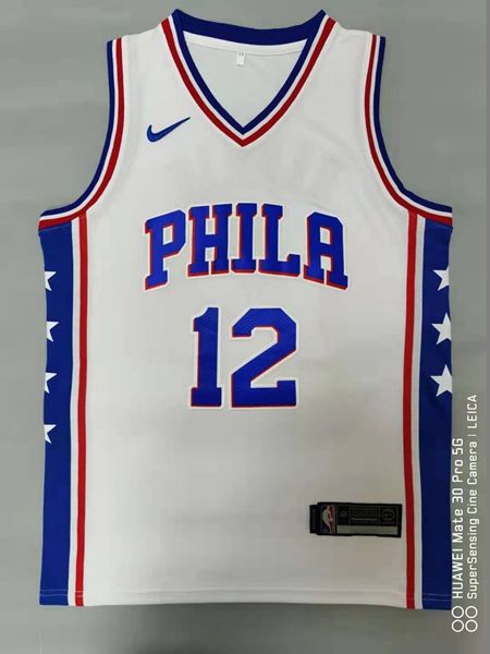 20/21 Philadelphia 76ers HARRLS #12 White Basketball Jersey (Stitched)