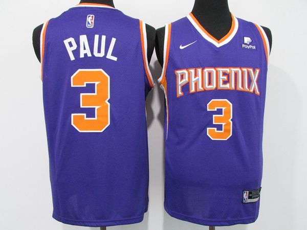 20/21 Phoenix Suns PAUL #3 Purple Basketball Jersey (Stitched)