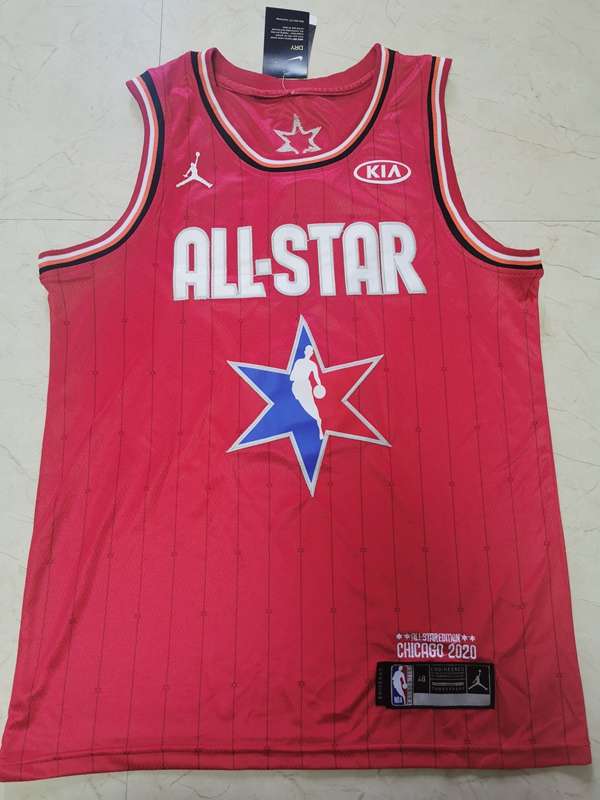 2020 Toronto Raptors LEONARD #2 Red ALL-STAR Basketball Jersey (Stitched)