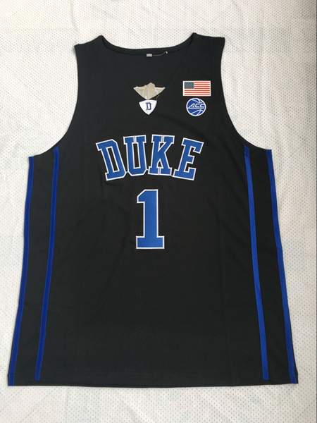 Duke Blue Devils WILLIAMSON #1 Black NCAA Basketball Jersey