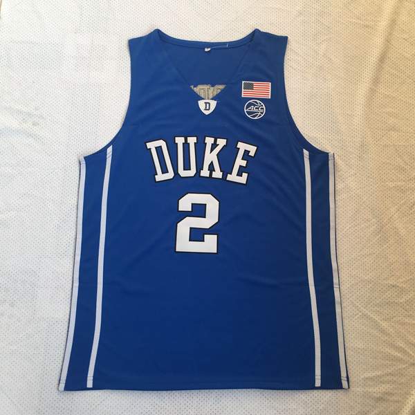 Duke Blue Devils REDDISH #2 Blue NCAA Basketball Jersey