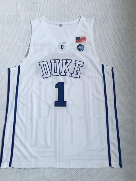 Duke Blue Devils WILLIAMSON #1 White NCAA Basketball Jersey