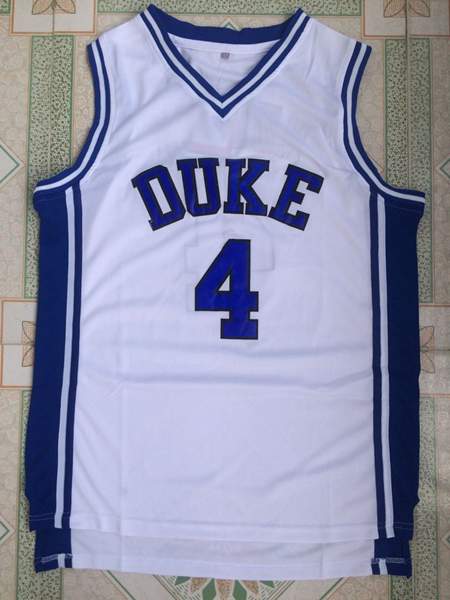 Duke Blue Devils REDICK #4 White NCAA Basketball Jersey