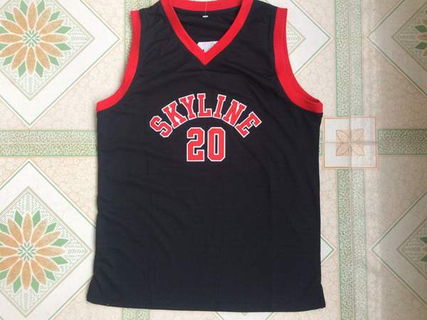 Skyline PAYTON #20 Black Basketball Jersey