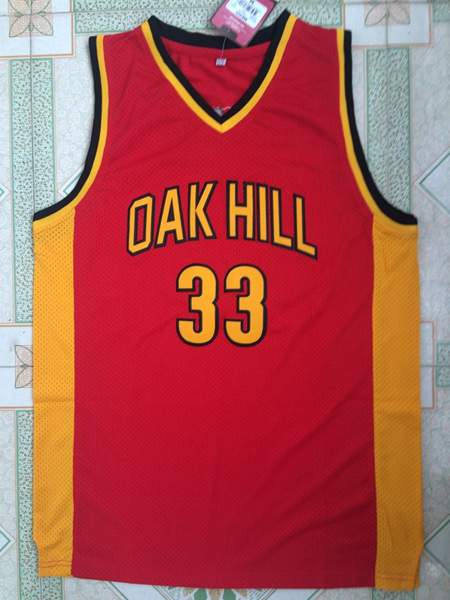 Oak Hill DURANT #33 Red Basketball Jersey