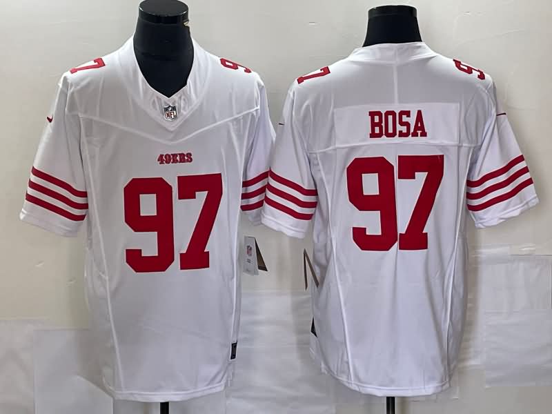 San Francisco 49ers White NFL Jersey 07