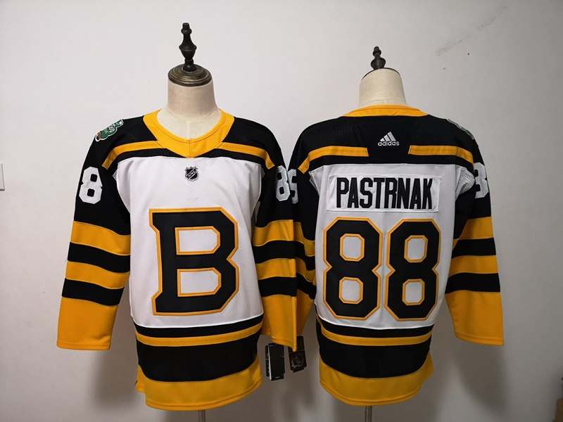 Boston Bruins PASTRNAK #88 White Classics NHL Jersey