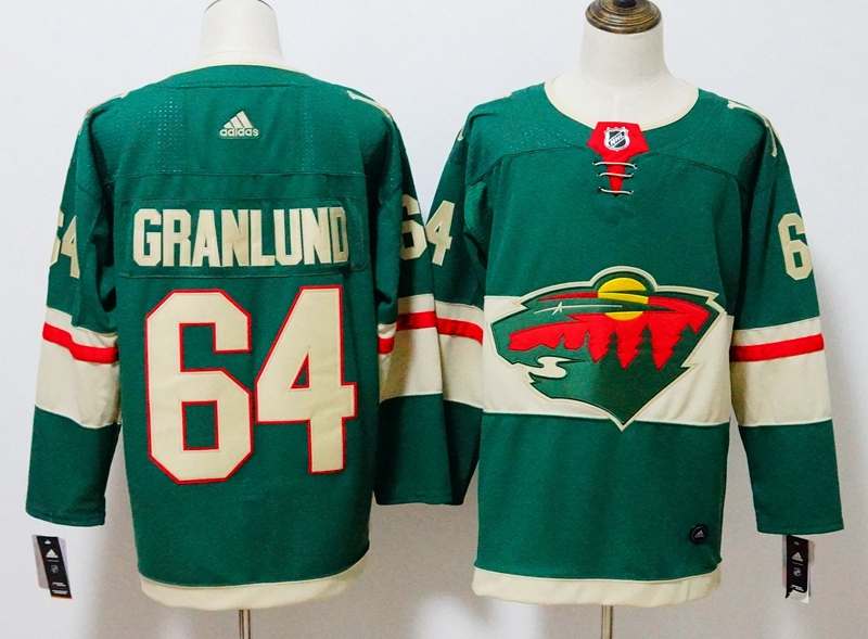 Minnesota Wild GRANLUND #64 Green NHL Jersey