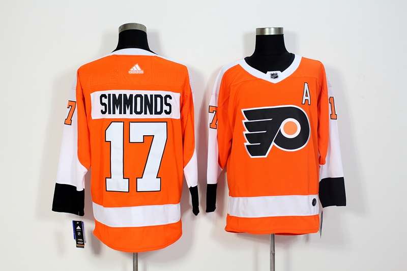 Philadelphia Flyers SIMMONDS #17 Orange NHL Jersey