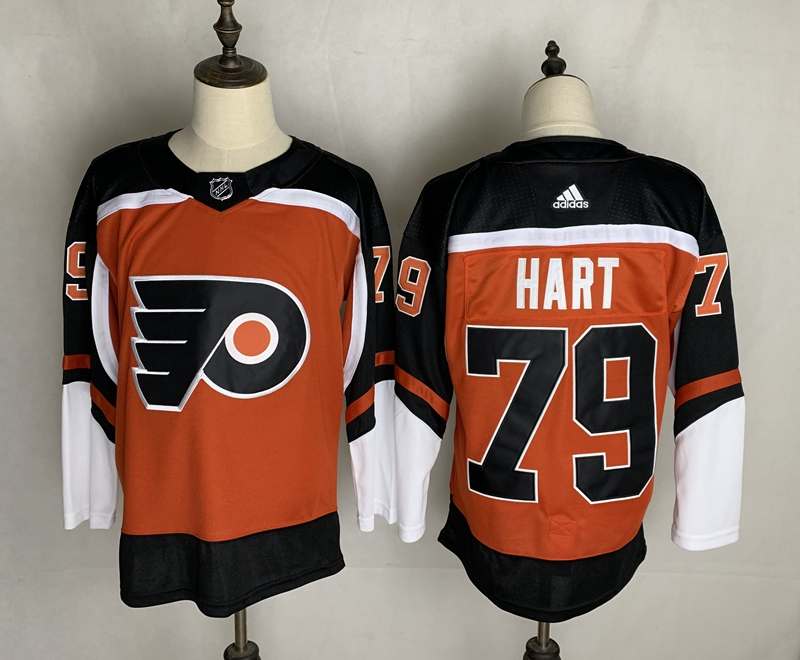 Philadelphia Flyers HART #79 Orange NHL Jersey 03