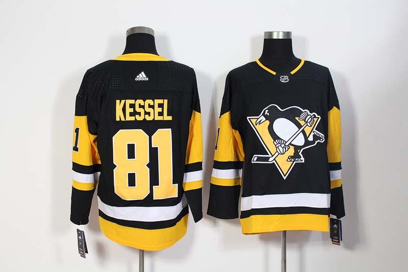 Pittsburgh Penguins KESSEL #81 Black NHL Jersey